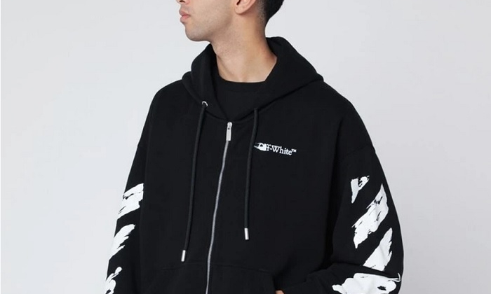 5 образов с мужскими худи Off-White
