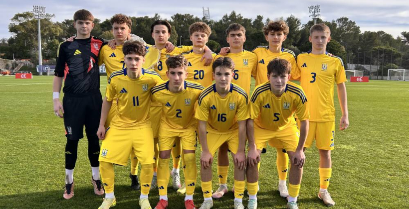 Збірна України U-15 мінімально обіграла Ірландію у другому матчі Турніру розвитку УЄФА - Футбол