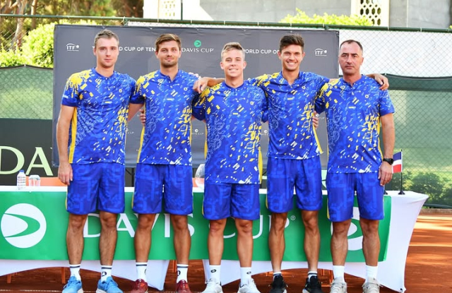 Україна зіграє з Кіпром у матчі Другої світової групи Кубка Девіса