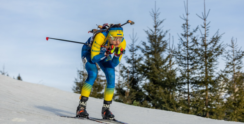 Александра Меркушина выиграла женский спринт на чемпионате Украины-2026 по биатлону - Биатлон