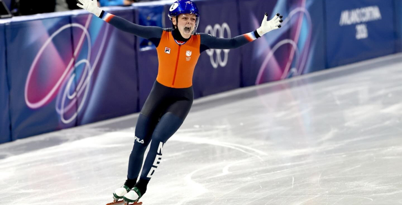 Нидерландка Велзебур выиграла золото Олимпийских игр-2026 в шорт-треке на дистанции 1000 м - Олимпиада 2026