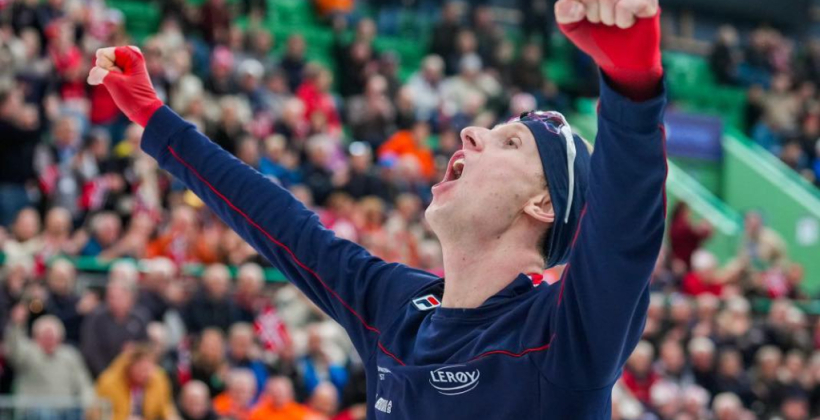 Норвежець Ейтрем з олімпійським рекордом виграв золото у ковзанярському спорті на дистанції 5000 м - Олімпіада-2026