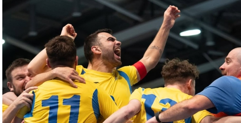 Сборная Украины - чемпион Европы по футзалу среди игроков с нарушением слуха - Футзал