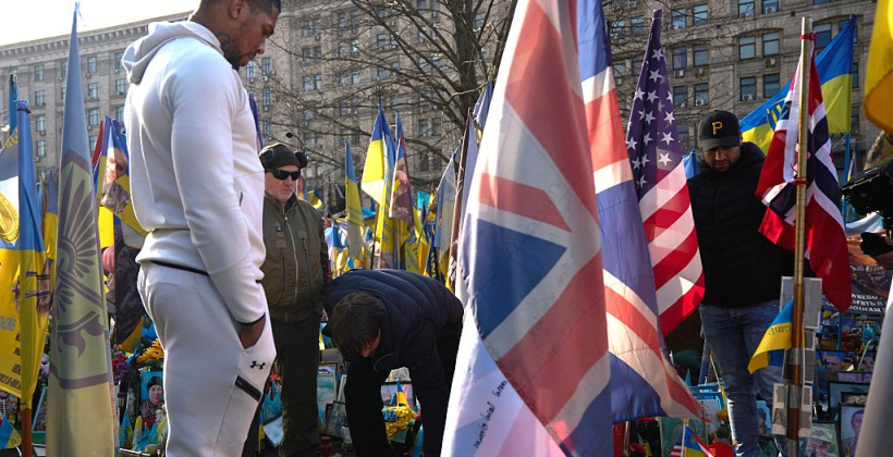Джошуа: Украина, спасибо за теплый прием и гостеприимство - Бокс