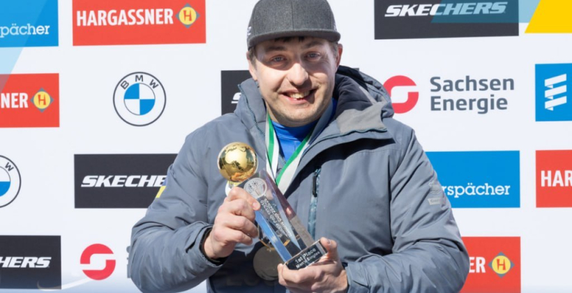 Мандзий выиграл общий зачет Кубка наций в одноместных санях, Марциновский и Бабура стали победителями в двухместных - Зимние