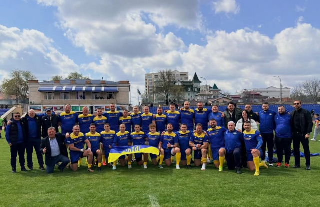 Сборная Украины по регби-15 разгромила Болгарию в третьем матче чемпионата Европы-2025/26 в дивизионе Conference