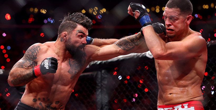 Майк Перрі достроково переміг Нейта Діаса на турнірі MVP MMA - MMA