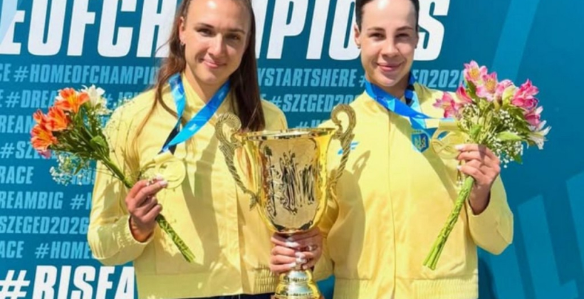 Лузан и Рыбачок завоевали золото в каноэ-двойках на 500 м на чемпионате Европы-2026 - Гребля