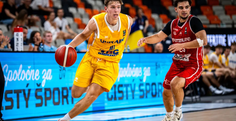 Молодіжна збірна України обіграла Швейцарію на Євробаскеті U-20 у Дивізіоні B - Збірні